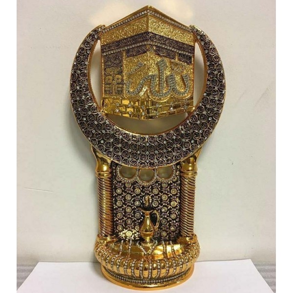 Name Of Allah And Kaaba  Asma Ul Husna Graved Islamic Sculpture