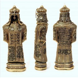 Ottoman Soldier Caftan Design Islamic Gift Sculptures