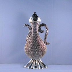 Pitcher Design Allah 99 Names Islamic Table Gift In Silver Color