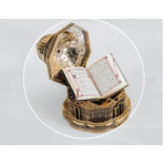 Kubbet’üs-Sahra 3D Quran Gift Box Gold Color