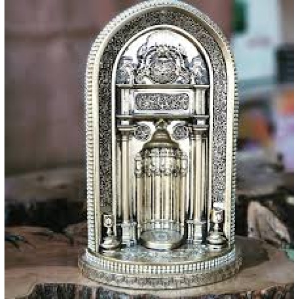 Silver Color Mihrab Islamic Gift Decor