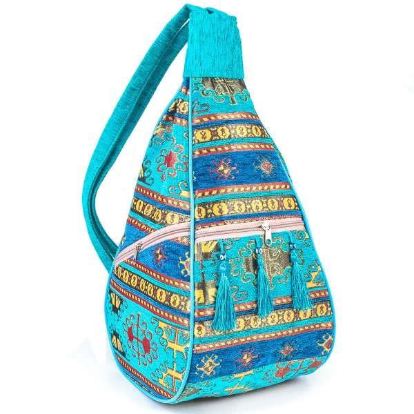 Handmade Carpet Hippie Bag