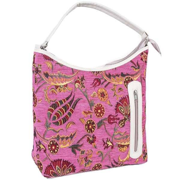 New Design Turkish Pink Kilim Hand Bag