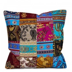 2x Authentic Patchwork Turkish Kilim Pillow Case