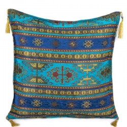 2x Turquoisse Color Floral Turkish Pillow Case 2256