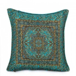 2x Turquoisse Ethnic Ottoman Kilim Pillows