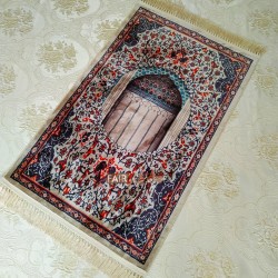 Ethnic Design Digital Weaving Luxury Prayer Rug