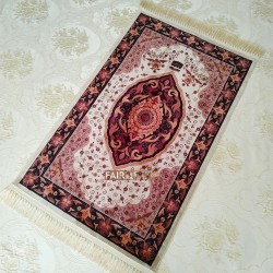 Kaaba Design Digital Weaving Luxury Prayer Rug