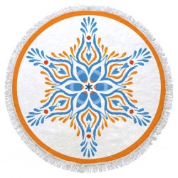 Circle Turkish Beach Towel %100 Cotton