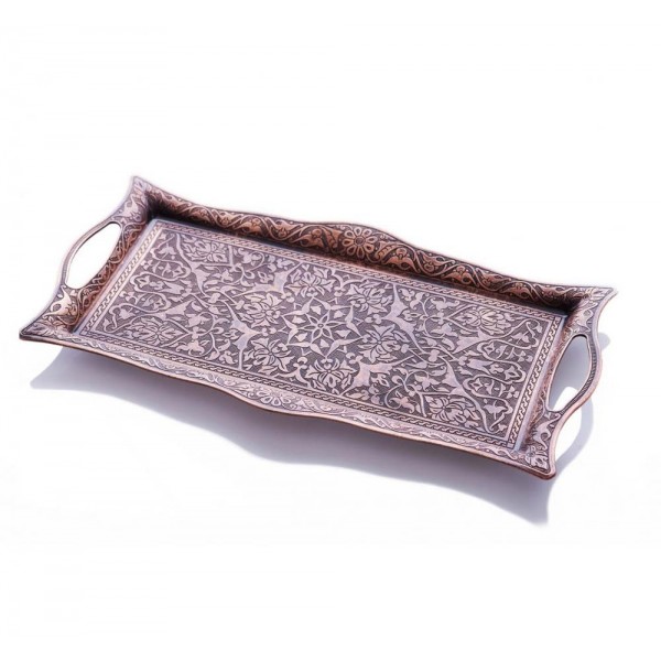 Copper Plated Turkish Serving Tray