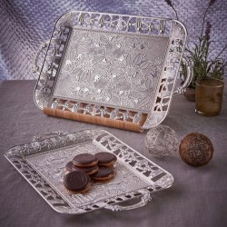 Newest Silver Plated Turkish Serving Tray