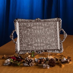 Silver Turkish Tea Tray