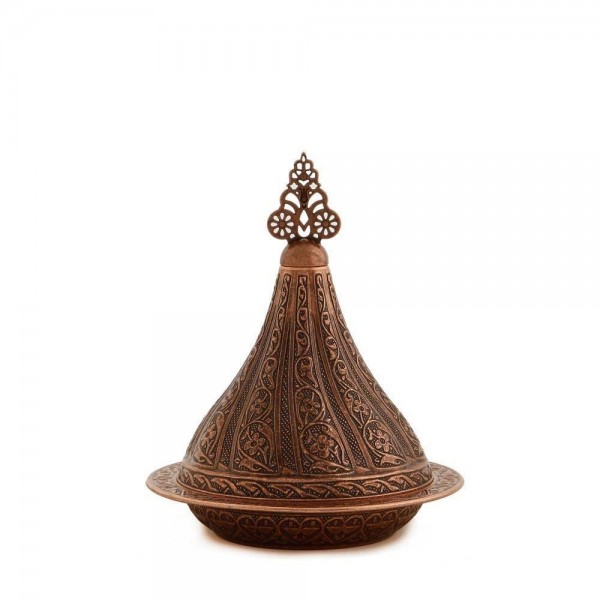 Copper Colour Large Decorative  Snack Serving  Bowl