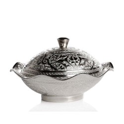 Silver Plated  Decorative Snack , Serving Bowl
