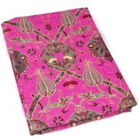 Authentic Pink Color Tulip Design Table Cloth