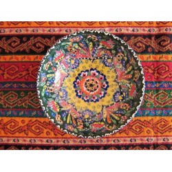 Green Turkish Handmade Iznik  Turkish Ceramic Bowl
