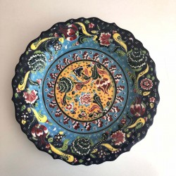Large Ceramic Handmade Turkish Plate