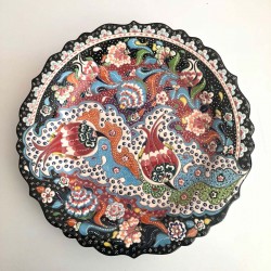 Large Turkish Handmade Ceramic Plate