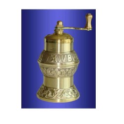 Brass Mini Traditional  Style Turkish Coffee Hand Grinder