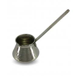 Nickel Turkish Coffee Pots Different Sizes