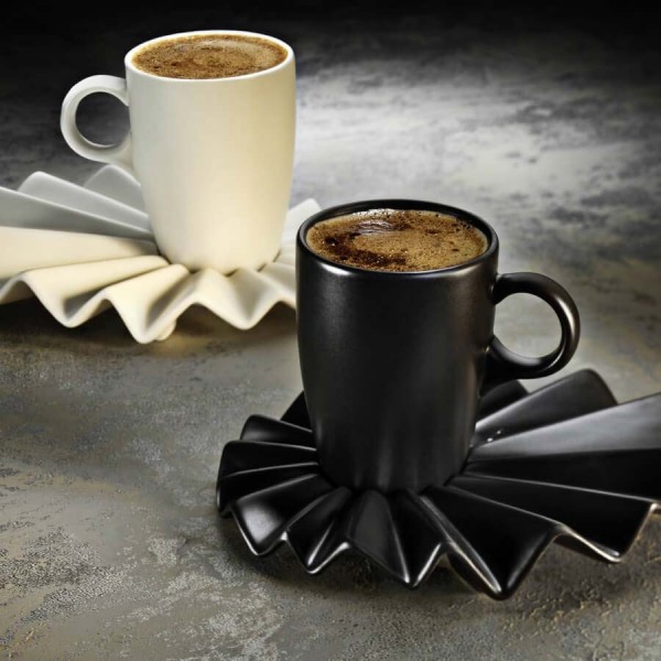 2019 Collection Kutahya Porcelain Adora Coffee Set For Two Person