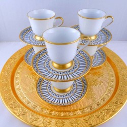 Bohemia Crystal Beyoglu Medium Size Coffee Set