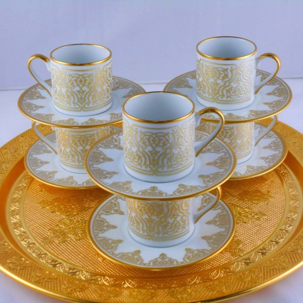 Kutahya Porcelain Hanedan Ottoman Coffee Set