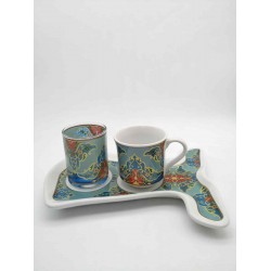 Sultan Caftan Design Coffee Set For One Person