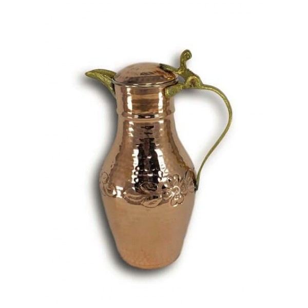 Hand Hammered Copper Jug Full Hand Made