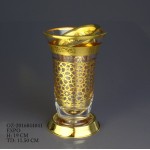 Bakhoor Burner Glass Expo Gold