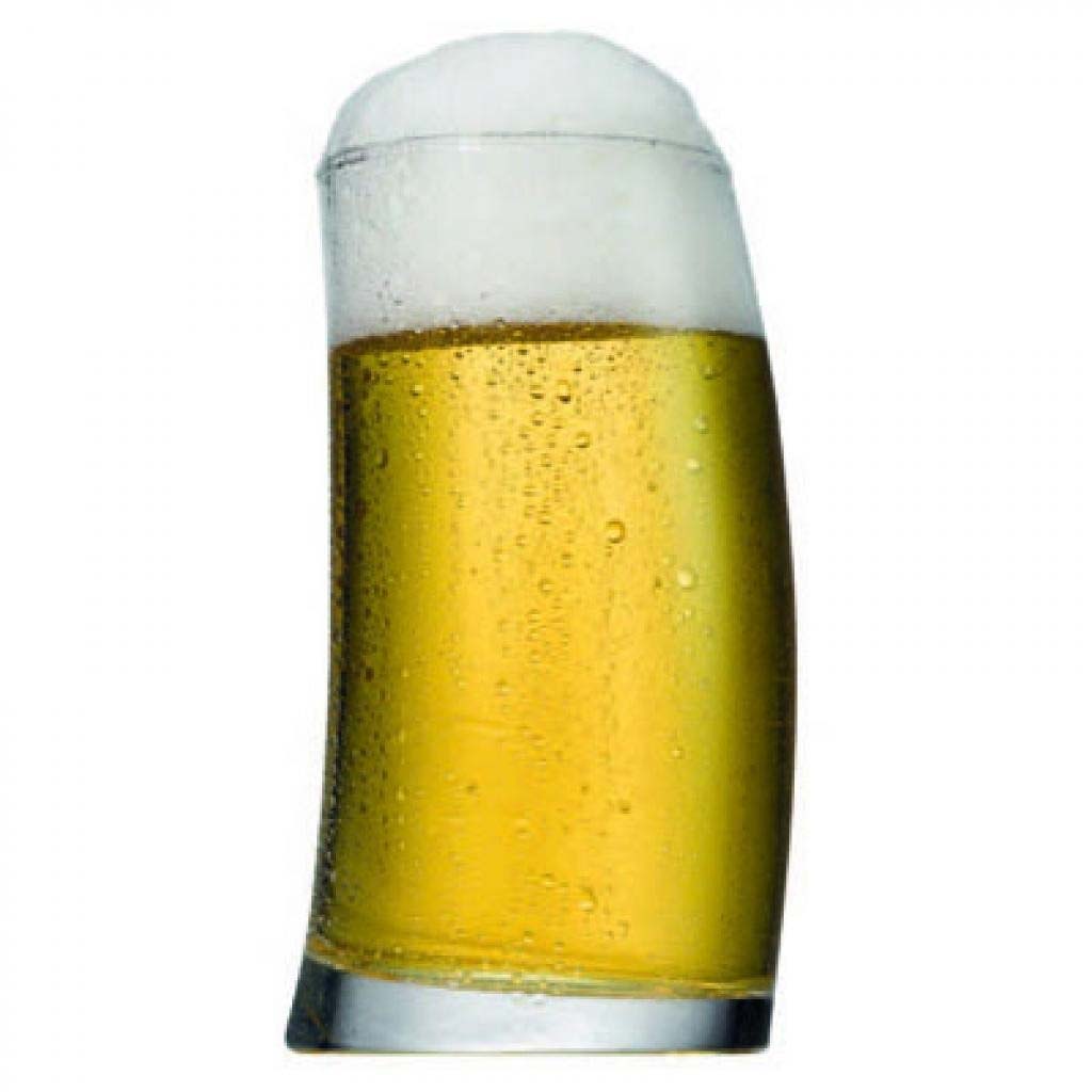 Pasabahce Long Curved BeerWater Glasses Set For Six KocGifts