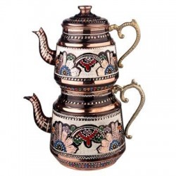 Handmade Copper Turkish Tea Pot Kettle