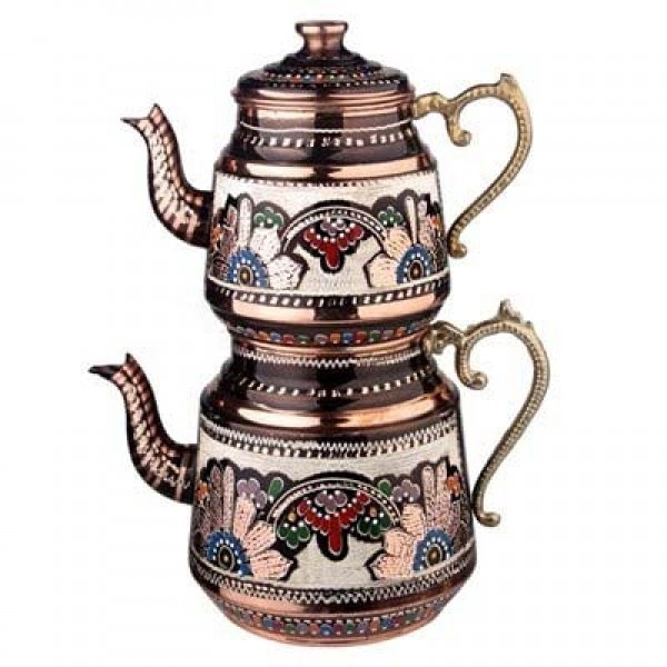 Handmade Copper Turkish Tea Pot Kettle