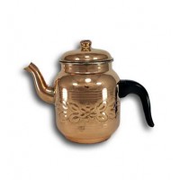 Handmade Copper Vintage Design Turkish Tea Pot