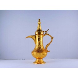Small  Gold Color Zinc Casting Dallah
