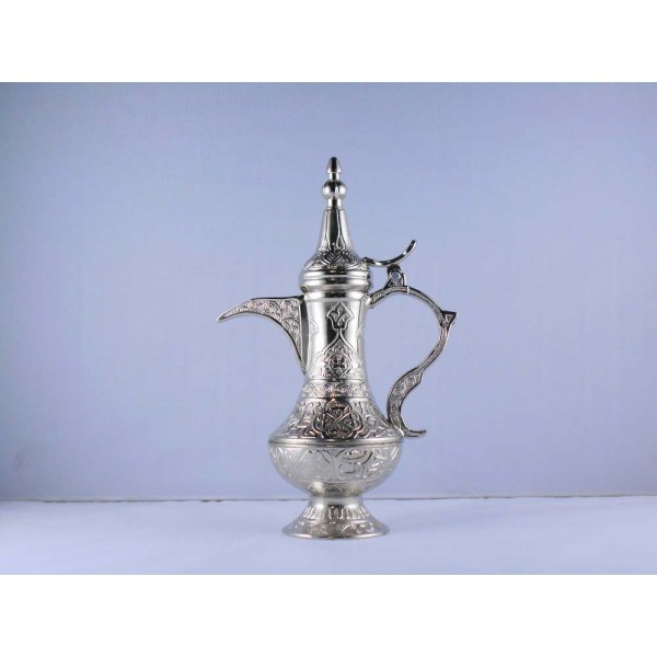 Small Silver Color Zinc Casting Dallah